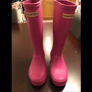 Girls size 13 Hunter Boots